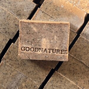 Coffee exfoliating shea butter soap bar